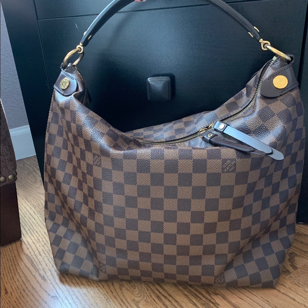 Louis Vuitton duomo hobo damier ebene
